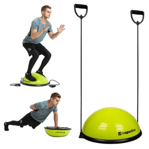 Подушка для балансування з підсиленням inSPORTline Dome UNI - Green