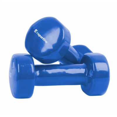 Виниловые фитнес-гантели inSPORTline Smoothbell 2 x 2 kg