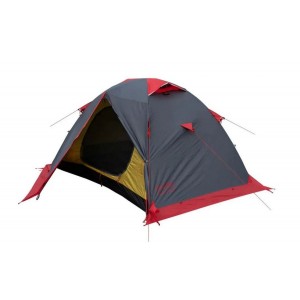 Палатка двухместная Tramp Peak 2 (v2) grey/red Палатка двухместная Tramp Peak 2 (v2) grey/red