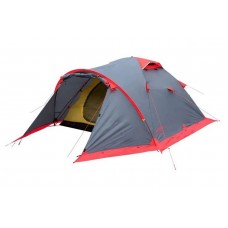 Палатка Tramp Mountain 3 (V2) grey/red