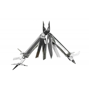 Мультиінструмент LEATHERMAN WAVE PLUS, синтетичний чохол, карт. коробка