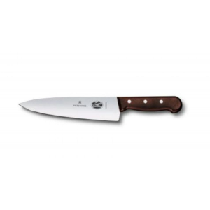 Нож кухонный Victorinox Wood Carving лезвие 20 см широкое. с деревянной ручкой в подарочной уп.