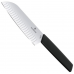 Ніж кухонний Victorinox Swiss Modern Santoku Fluted, 17 см, чорний, блістер арт.6.9053.17KB