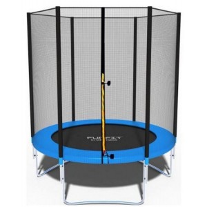 Батут Funfit 6ft (183см) синий с внешней сеткой