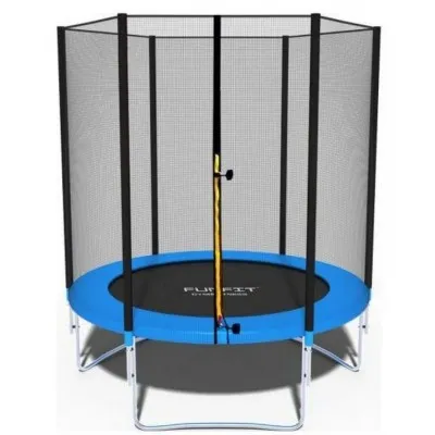 Батут Funfit 6ft (183см) синий с внешней сеткой