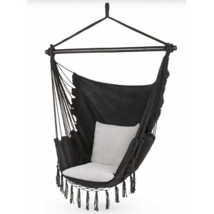 Бразильское кресло - гамак Outtec Boho XXL черный