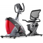 Горизонтальный велотренажер Hop-Sport HS-070L Helix красный iConsole+