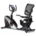 Горизонтальный велотренажер Hop-Sport HS-070L Helix серебристый iConsole+