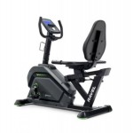 Горизонтальный велотренажер HS-120L Ravel черно-зеленый + мат