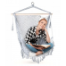 Кресло-гамак Outtec Boho подвесное серый, хлопок