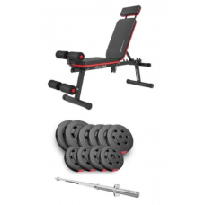 Набор Hop-Sport Premium 59 кг со скамьей HS-2040 HB