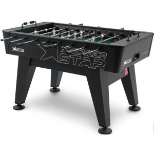 Настольный футбол Hop-Sport Attack черный