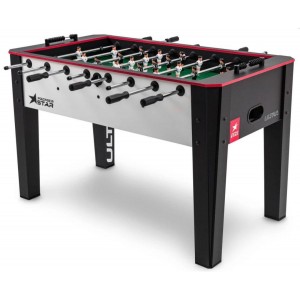 Настольный футбол Hop-Sport Ultra черно-белый