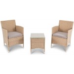 Садові меблі Di Volio Siena бежеві/світло-сірі