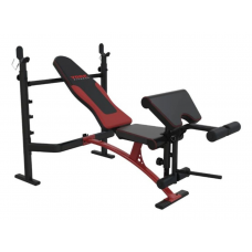 Скамья для жима York Fitness Delta Pro 1000 со стойкой для штанги и партой Скотта