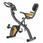 Велотренажер Hop-Sport HS-3010X Grix X-Bike сіро-жовтий