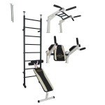 Шведська стінка з турником, брусами, лавою InterAtletika HL001 Max