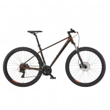 Велосипед KTM CHICAGO 292 29" рама L/48, темно-зелений (чорно-оранжевий), 2022