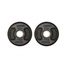 Олимпийские диски Hammer PU Weight Discs 2*2,5 kg 4706