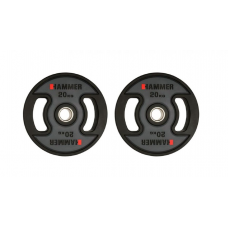 Олимпийские диски Hammer PU Weight Discs 2*20 kg 4710
