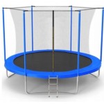 Батут Jumi Motion Sport Line 10ft (305см) с внутренней сеткой синий