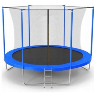 Батут Jumi Motion Sport Line 10ft (305см) с внутренней сеткой синий