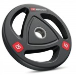 Олімпійський диск для штанги Hop-Sport 15 кг