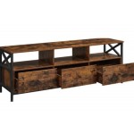 Тумба под телевизор Leobert Kamila в стиле Loft с 3 ящиками