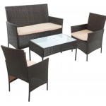 Садові меблі Chomik GARDEN LINE RAVELLO коричнево-кремові