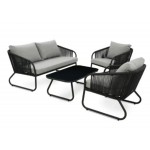 Комплект садових меблів Di Volio Paso сірий