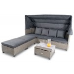 Садові меблі Di Volio Luca сіро-графітові