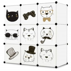 Модульный шкаф-органайзер Leobert Kids для детских игрушек белый Модульный шкаф-органайзер Leobert Kids для детских игрушек белый