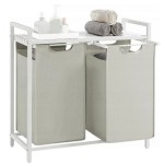 Кошик для білизни Leobert Chariot з двома відділеннями 2x 46 л