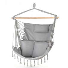 Бразильское кресло - гамак Outtec Boho XXL серый