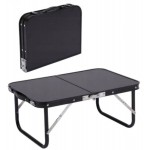 Стіл туристичний Chomik Garden Line HOLMEN 60x40x26,5см складний чорний