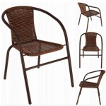 Садове крісло Jumi Bistro New коричневе