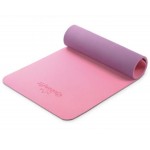 Коврик (мат) для фитнеса и йоги Queenfit Premium TPE 0,6 см