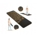 Йога-мат Queenfit Mandala TPE 5 мм черный с золотым