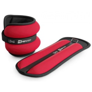 Утяжелители для ног и рук Hop-Sport HS-S003WB 2х1,5 кг красные