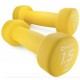 Гантелі неопренові Hop-Sport 2x1,5 кг жовті