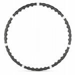 Хулахуп Gymtek с массажером 100см черный