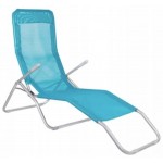 Кресло-шезлонг Jumi раскладной голубой