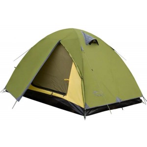 Палатка 3-х местная Tramp Lite Tourist 3 олива New