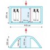 Палатка туристическая 4-х местная Tramp Eagle 4 (v2) TRT-086 