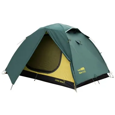Намет туристичний 2-місний Tramp Nishe 2 (v2) green UTRT-053