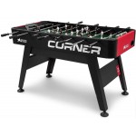 Настільний футбол Hop-Sport Corner Premier STAR чорно-червоний