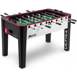 Настільний футбол Hop-Sport Premier STAR Ultra чорно-білий