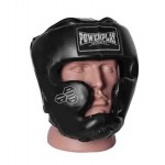 Боксерский шлем тренировочный PowerPlay 3043 Черный XL