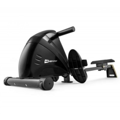 Гребной тренажер для дома Hop-Sport HS-030R Boost черно-золотой