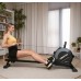 Гребной тренажер Hop-Sport HS-080R Aspen магнитный черно-золотистый
